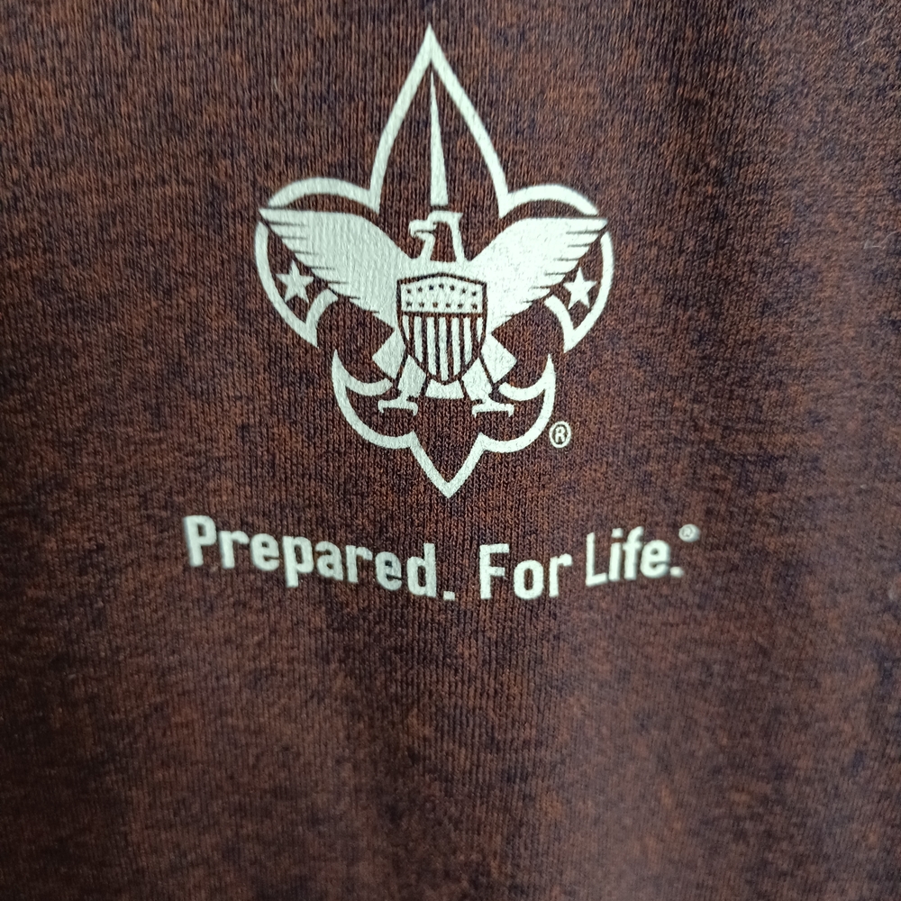 Scouting America Boy Scouts Patrol Leaders  Medium Brown Shirt Camping Retro FUN